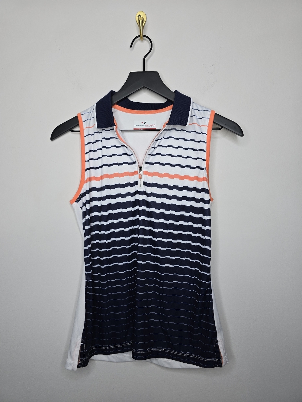 Grand Slam Performance Sleeveless Polo Size Small